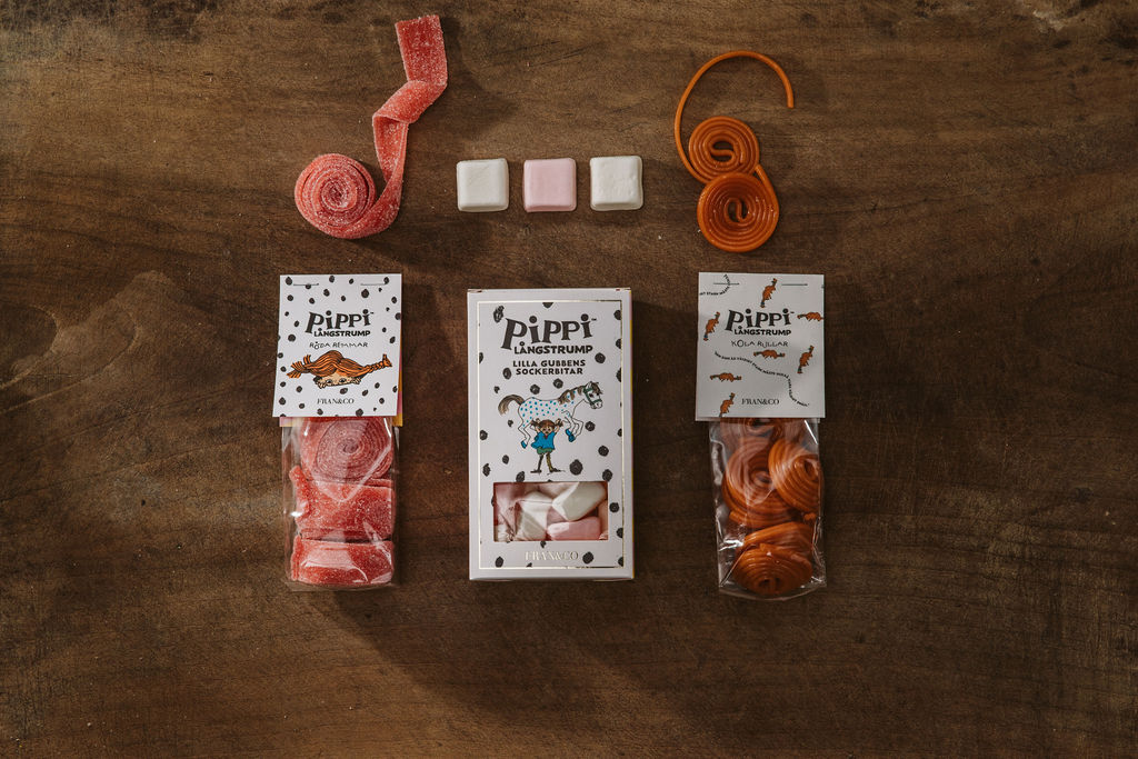 Pippi Långstrump godis